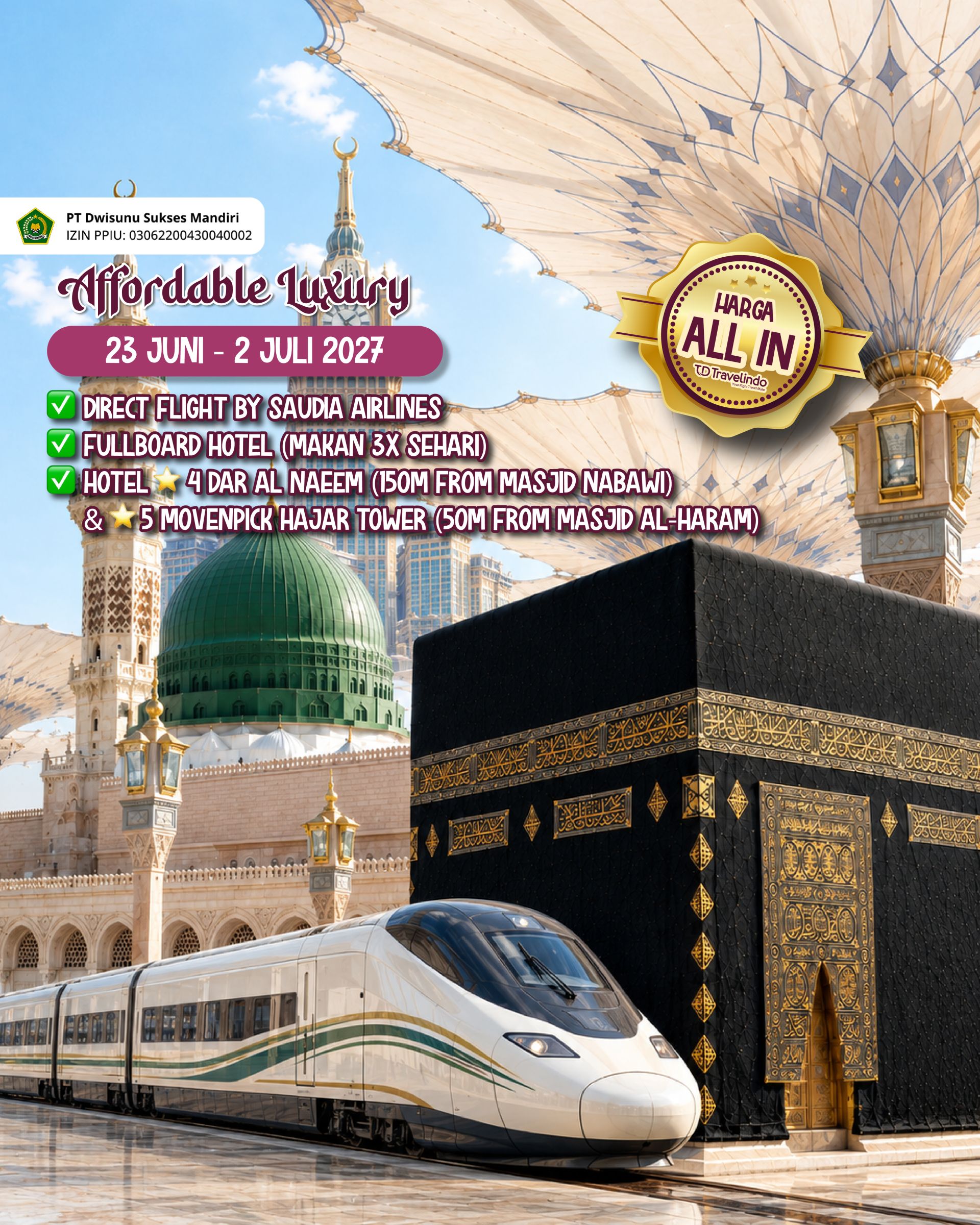Umroh Libur Sekolah Affordable Luxury