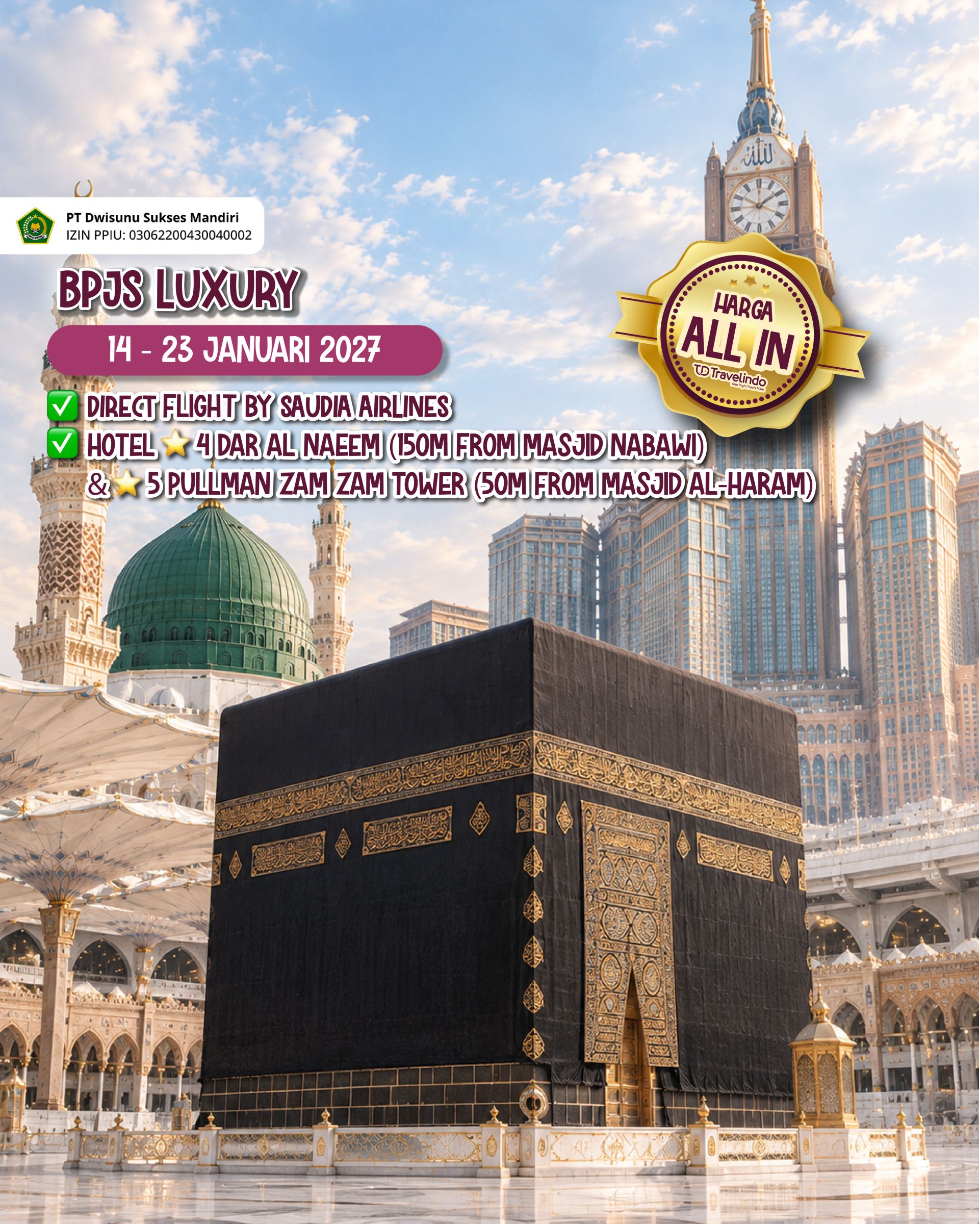 Umroh BPJS Luxury